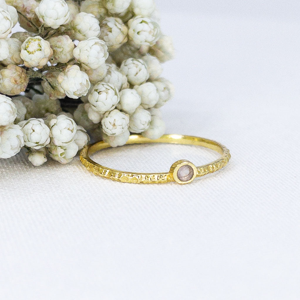 Bague Couronne de Feuilles Préhnite et Quartz | Madame Nature – MADAME ...