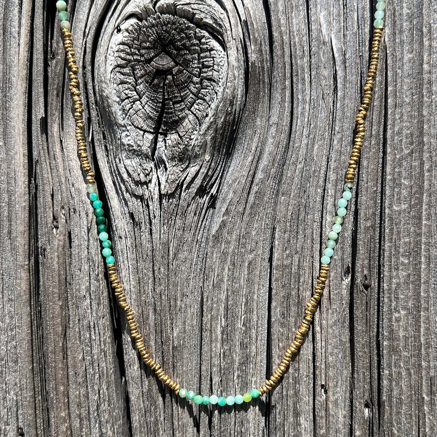 Hématite et Amazonite 