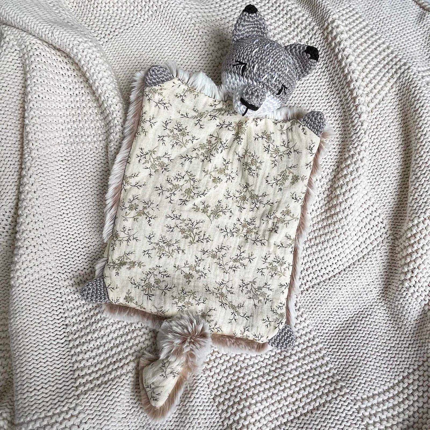 Doudou Loup fait main