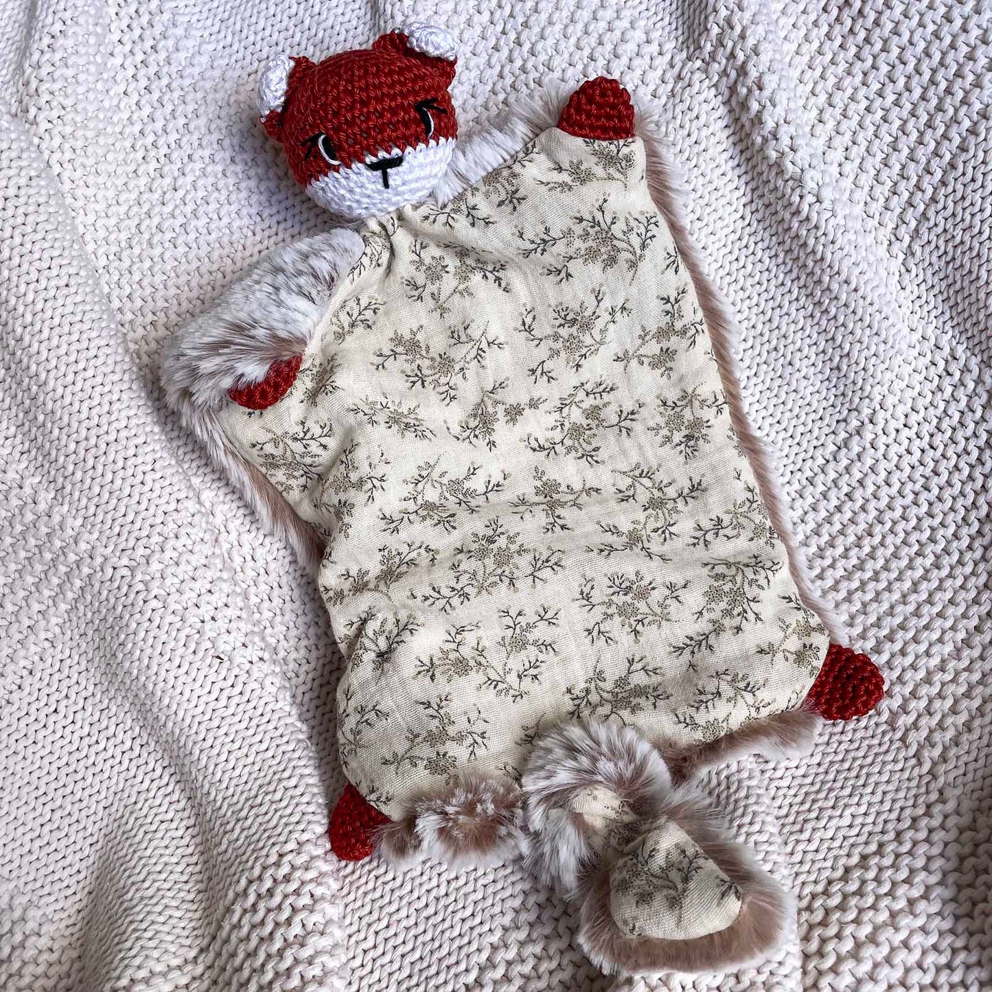 Doudou Renard fait main en France